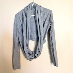 Gray Lululemon Pullover/Shrug - Wears Two Ways! Size 10.